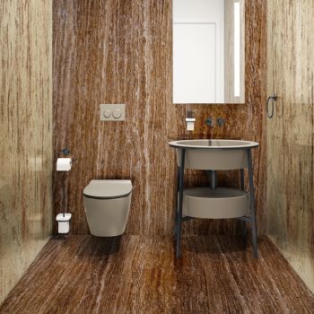 GRANIT, IVORY BROWN, SEMILASTRE, 3, LUSTRUIT