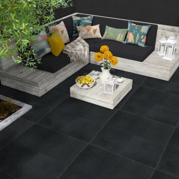 GRANIT, PADANG DARK, PLACAJ, 40X40, 1, LUSTRUIT