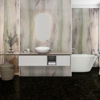 GRANIT, BUTTERFLY GREEN, LASTRE, 2, LUSTRUIT