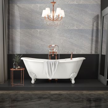 GRANIT, IVORY WHITE, LASTRE, 2, LUSTRUIT