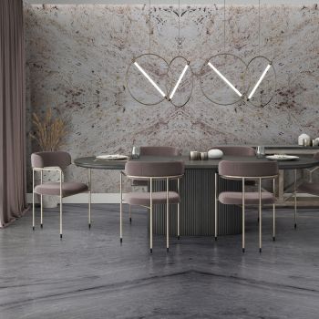 GRANIT, IVORY BROWN, LASTRE, 2, LUSTRUIT