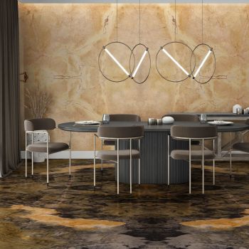 GRANIT, GOLDEN FLAME, LASTRE, 2, LUSTRUIT