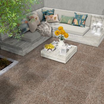 GRANIT, PEACH RED, PLACAJ, 40X40, 1, LUSTRUIT