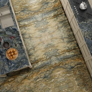GRANIT, BLUE BAHIA, LASTRE, 2, LUSTRUIT
