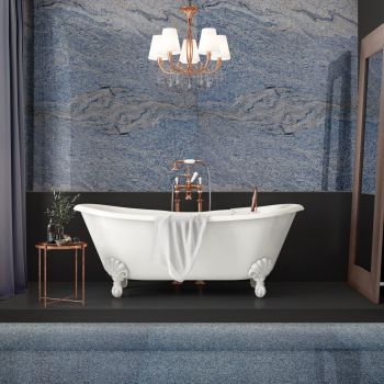 GRANIT, BIANCO CRYSTAL, SEMILASTRE, 3, LUSTRUIT