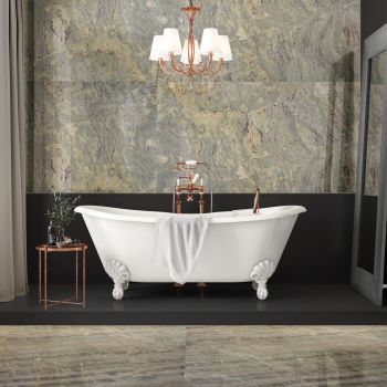 GRANIT, BIANCO ROMANO, LASTRE, 3, LUSTRUIT