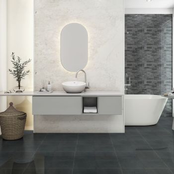 MARMURA, PETRA BLACK, PLACAJ, 25X8, 1.5, SCAPITAT