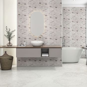 MARMURA PETRA WHITE PLACAJ 15X7.5 1.8 SCAPITAT