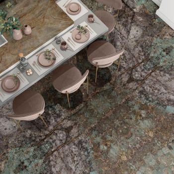 GRANIT, AMAZONITA, LASTRE, 2, LUSTRUIT