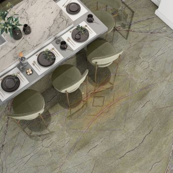 MARMURA, RAINFOREST GREEN, LASTRE, 2, LUSTRUIT