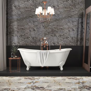 GRANIT, EXOTIC GOLD, LASTRE, 2, LUSTRUIT