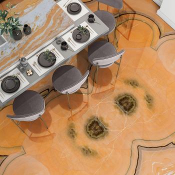 ONIX, ORANGE, LASTRE, 2, LUSTRUIT