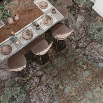 GRANIT, AMAZONITA, LASTRE, 2, LUSTRUIT