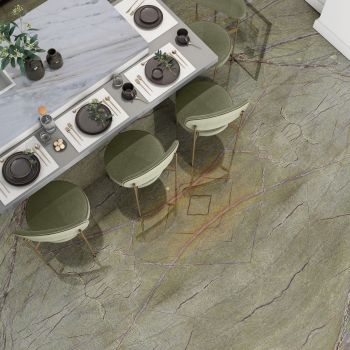 MARMURA, RAINFOREST GREEN, LASTRE, 2, LUSTRUIT