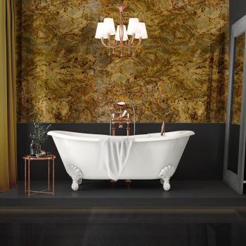 GRANIT, GOLDEN CRYSTAL, LASTRE, 3, LUSTRUIT