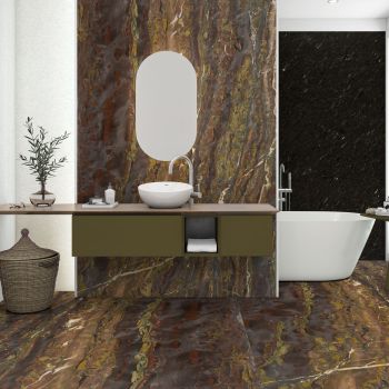GRANIT, FLASH GREEN, LASTRE, 2, LUSTRUIT