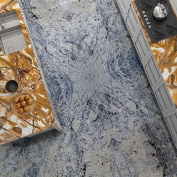 GRANIT, ASPEN WHITE, LASTRE, 2, LUSTRUIT