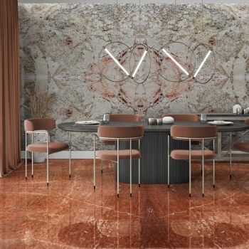 MARMURA, ROSSO ALICANTE, LASTRE, 2, LUSTRUIT