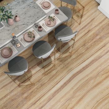 CALCAR, TEAK WOOD, LASTRE, 2, MAT