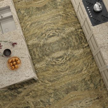 GRANIT, GIALLO ORNAMENTAL S, LASTRE, 2, LUSTRUIT