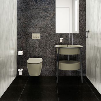 GRANIT, BLACK GALAXY, PLACAJ, 40X40, 1, LUSTRUIT