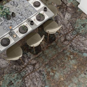 GRANIT, AMAZONITA, LASTRE, 2, LUSTRUIT